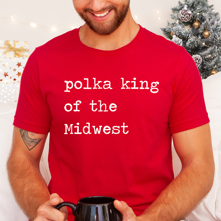 Polka King of The Midwest Unisex Tee