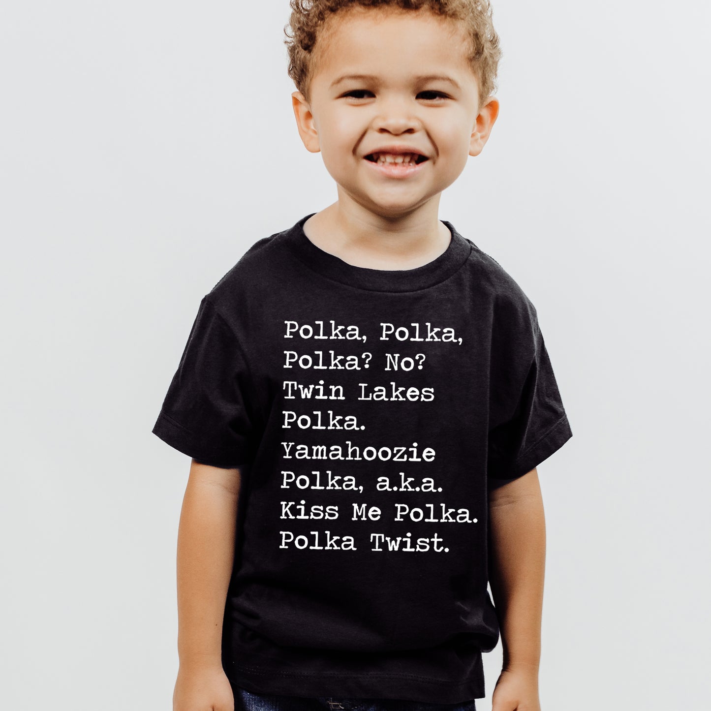 Polka Polka Polka - Short Sleeve Kids Shirt