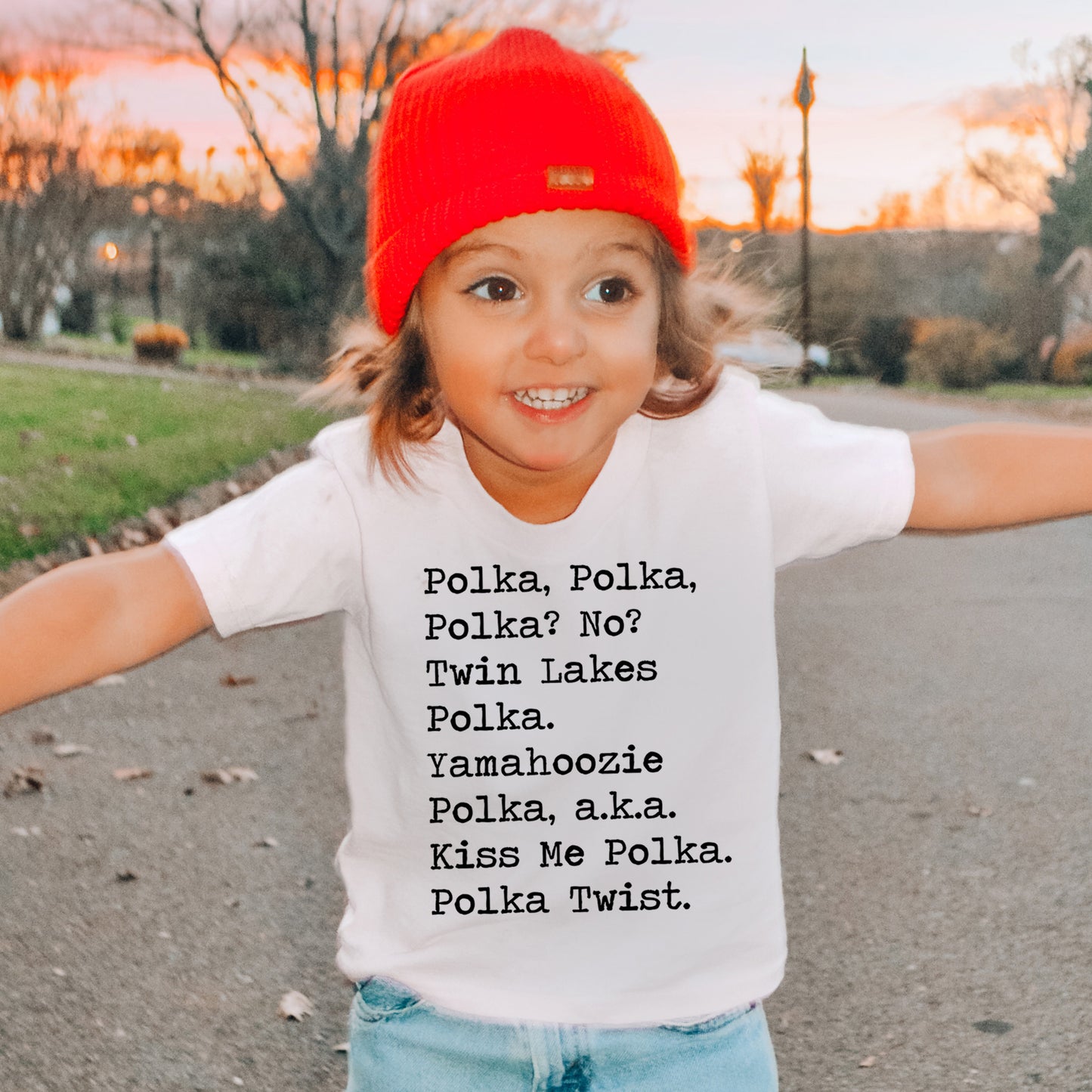 Polka Polka Polka - Short Sleeve Kids Shirt