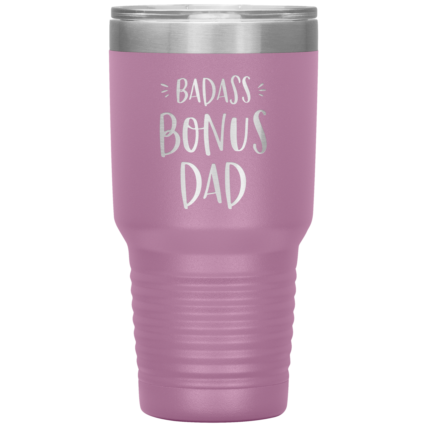 Badass Bonus Dad 30 oz Laser Etched Tumbler