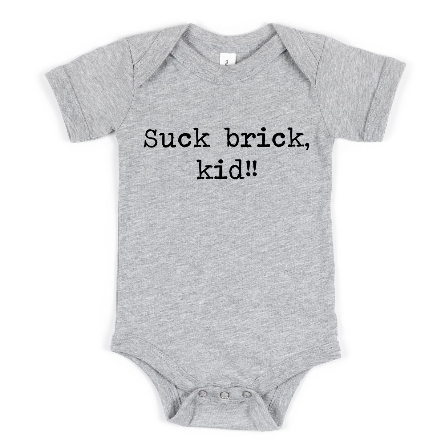 Suck Brick Kid - Short Sleeve Kids Shirt