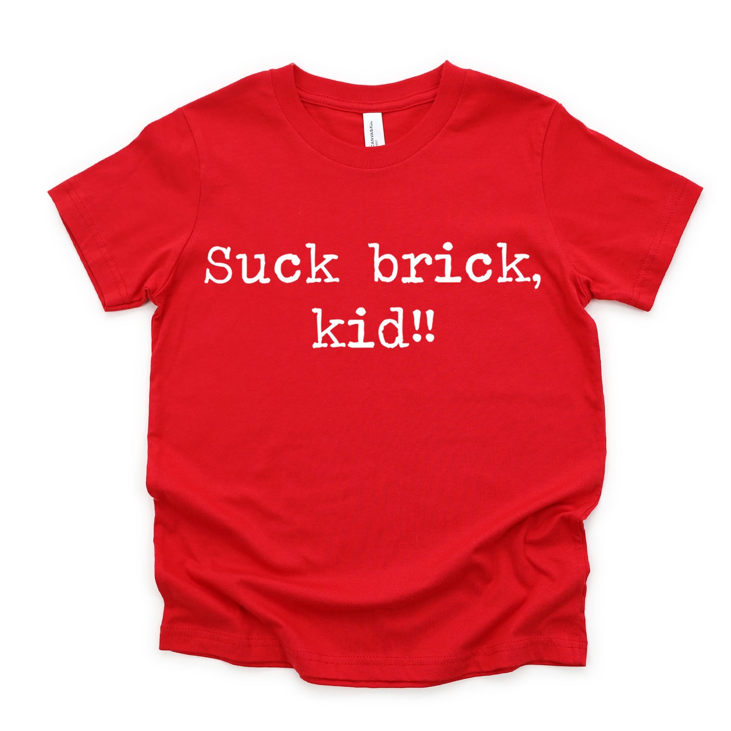 Suck Brick Kid - Short Sleeve Kids Shirt