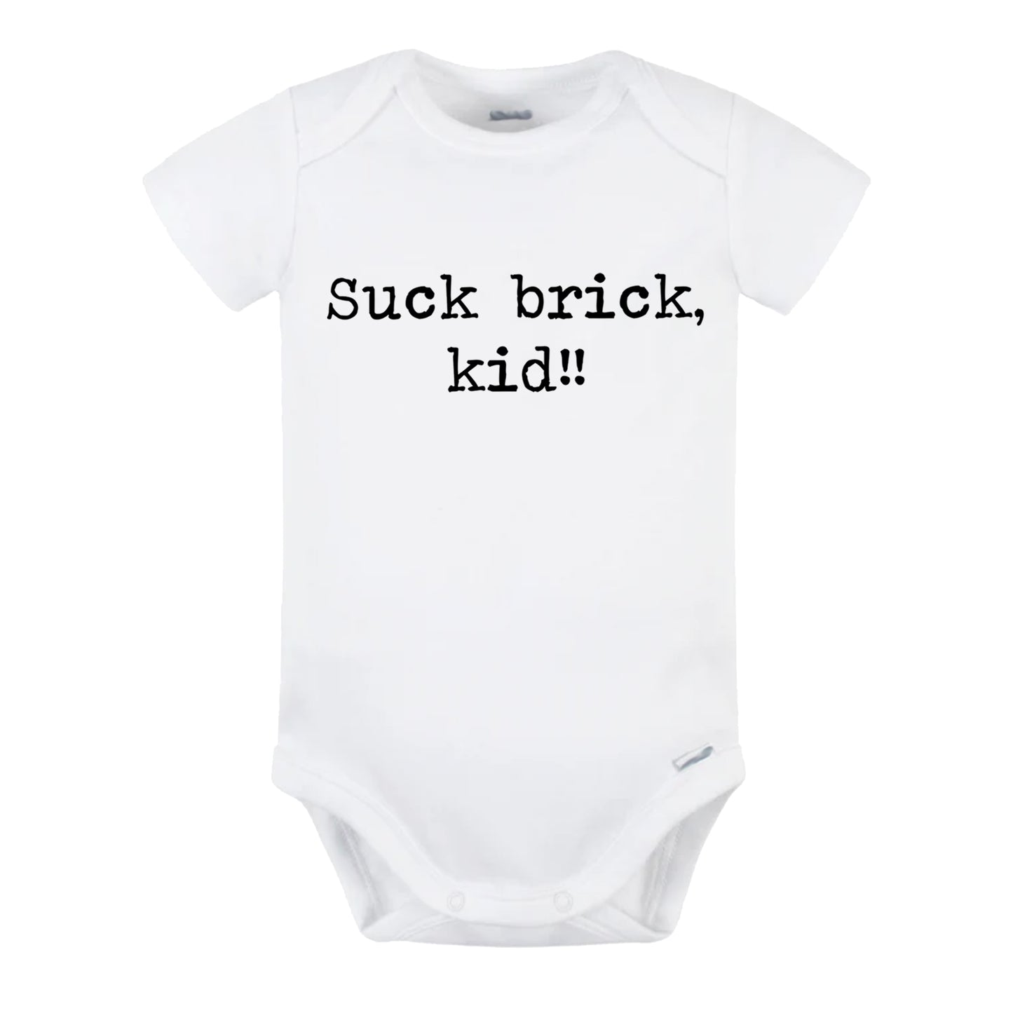 Suck Brick Kid - Short Sleeve Kids Shirt