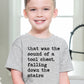 That Was The Sound of A Tool Chest Falling Down The Stairs - Short Sleeve Kids Shirt