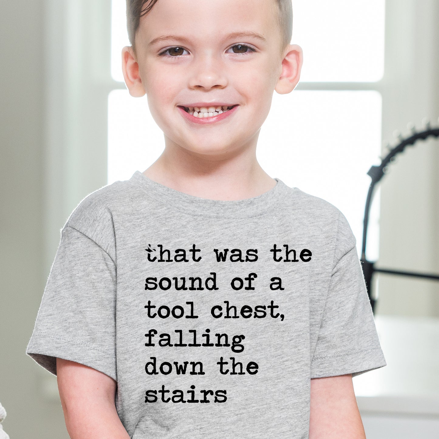 That Was The Sound of A Tool Chest Falling Down The Stairs - Short Sleeve Kids Shirt