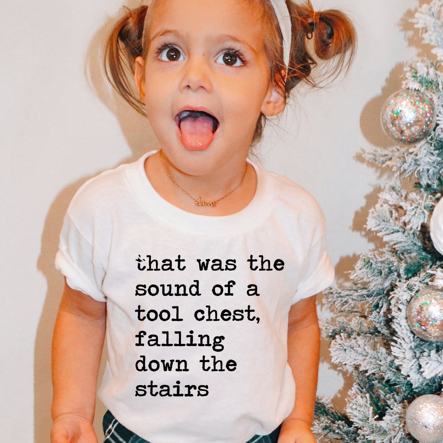 That Was The Sound of A Tool Chest Falling Down The Stairs - Short Sleeve Kids Shirt