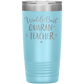 World's Best Quaran-Teacher 20 Oz Laser Etched Tumbler