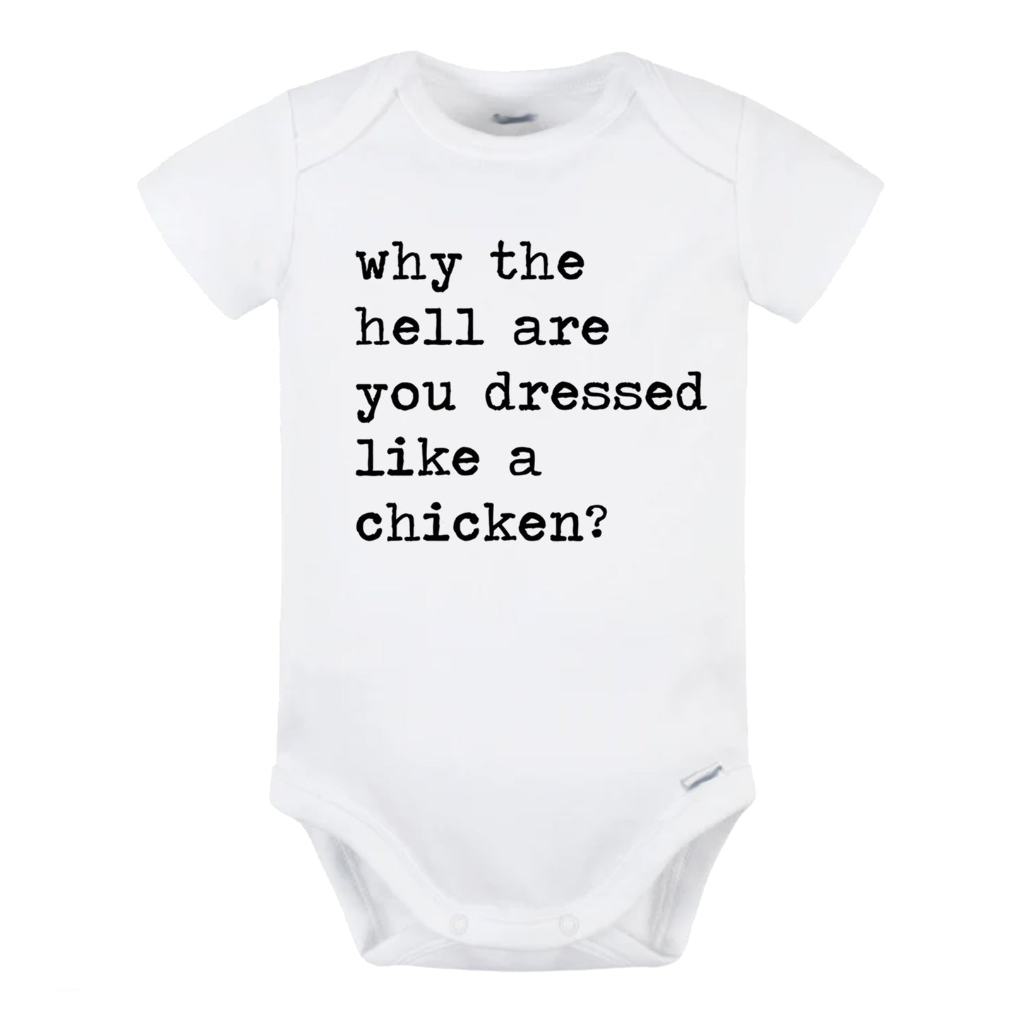 Dressed Like A Chicken - Short Sleeve Kids Shirt