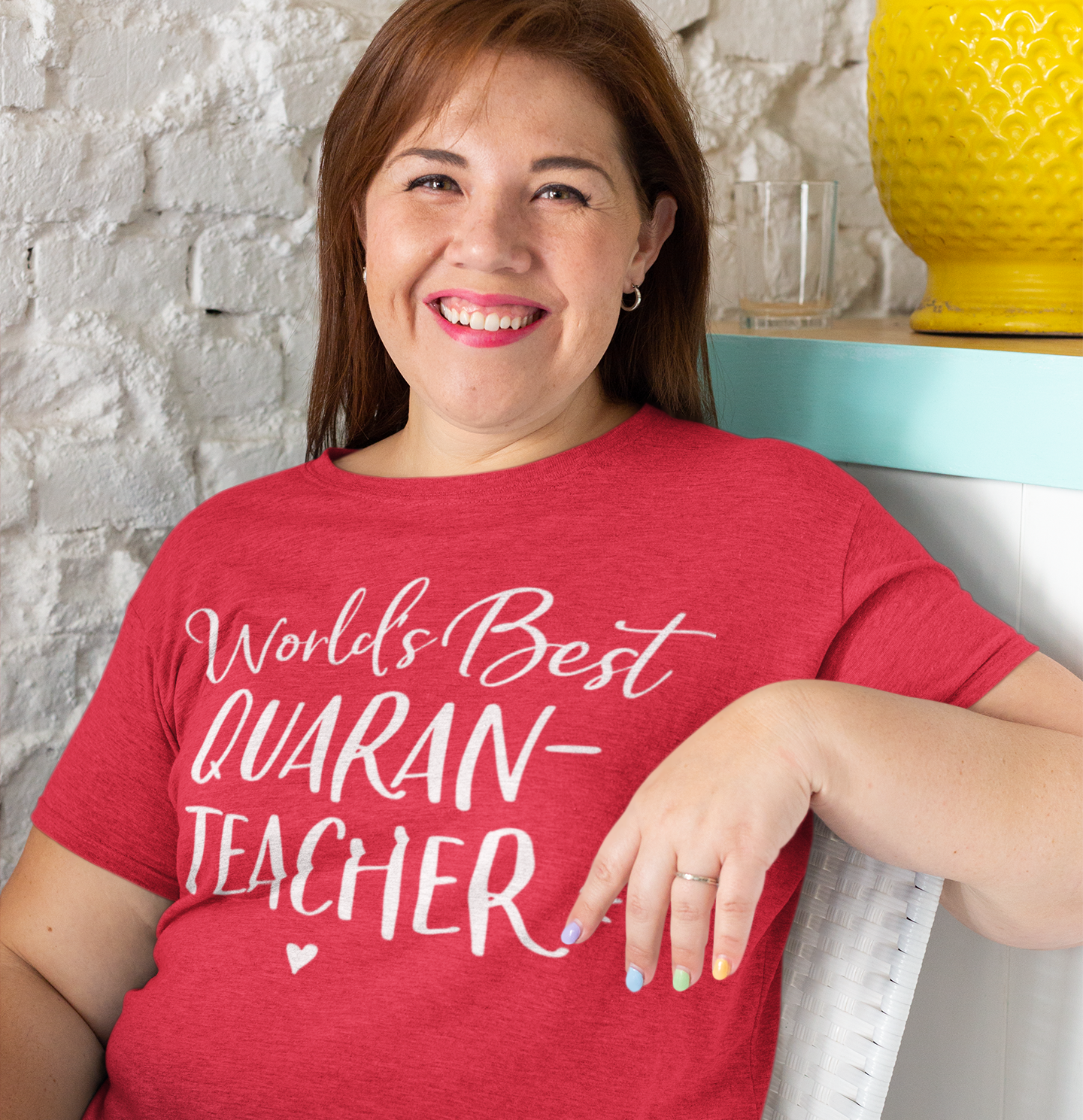 World's Best Quaran-Teacher Unisex T-Shirt